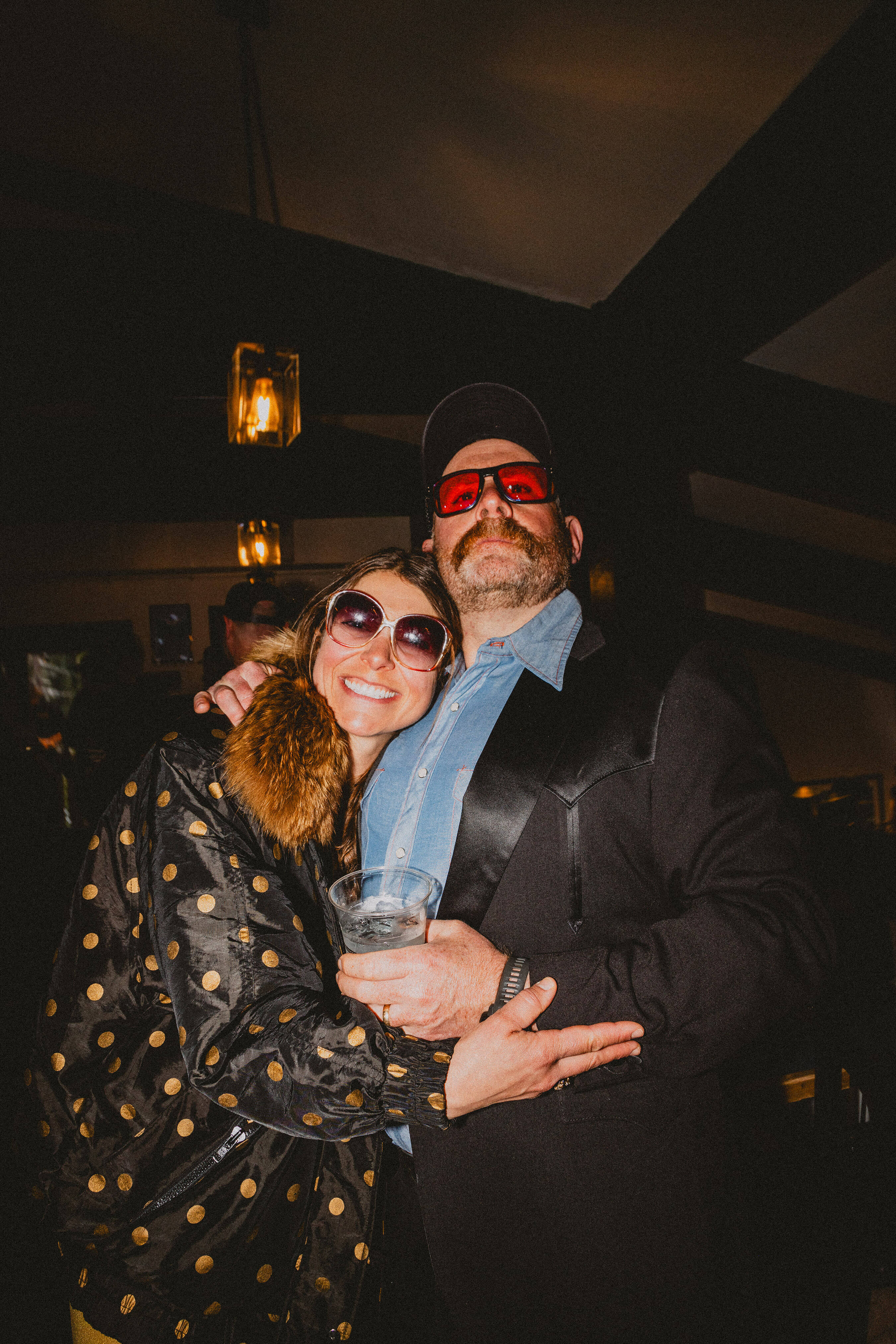 Couple dressed up at the Ball