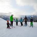 kids lesson at top of summit central