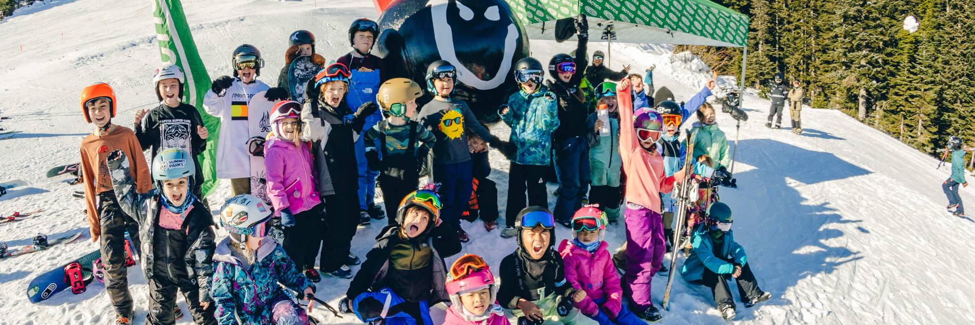 Greenhorn jam youth parks event group photo