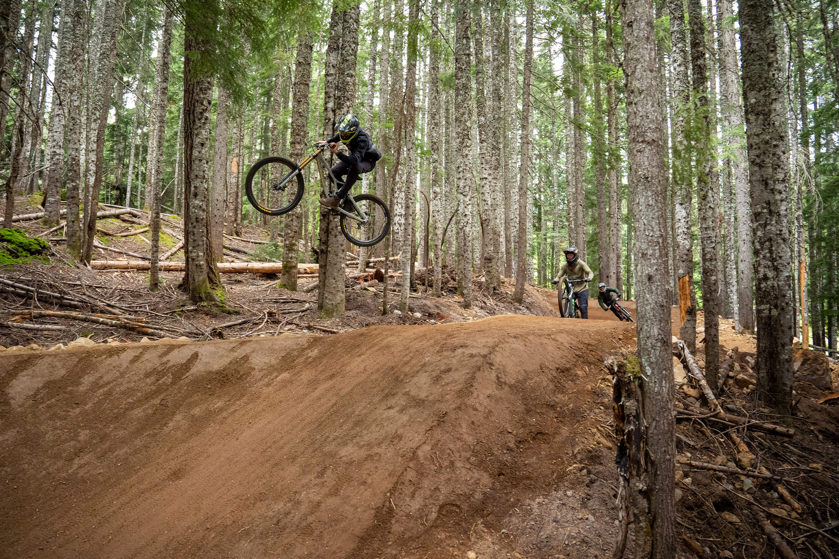 Fresh bike trails