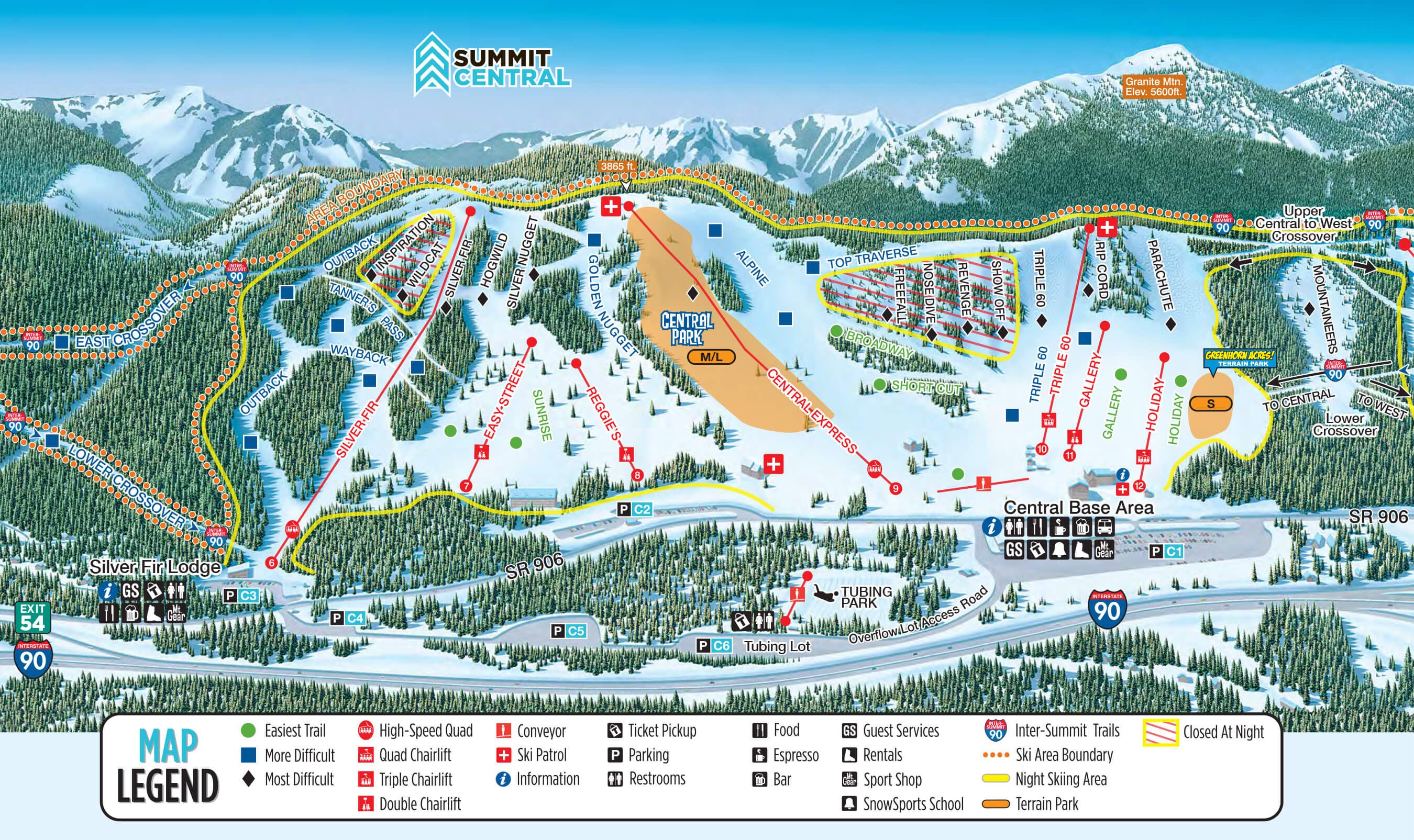 summit central trail map