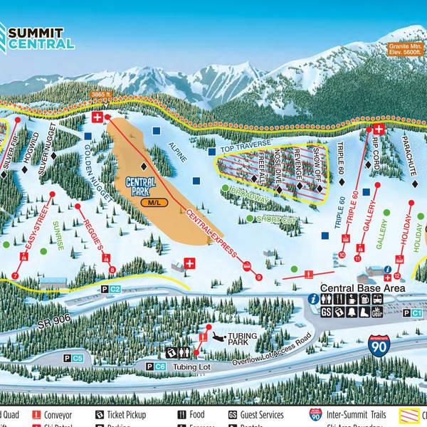 summit central trail map