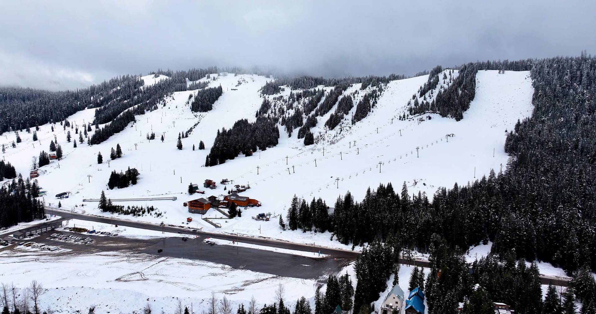 drone image of summit central from late february 2026