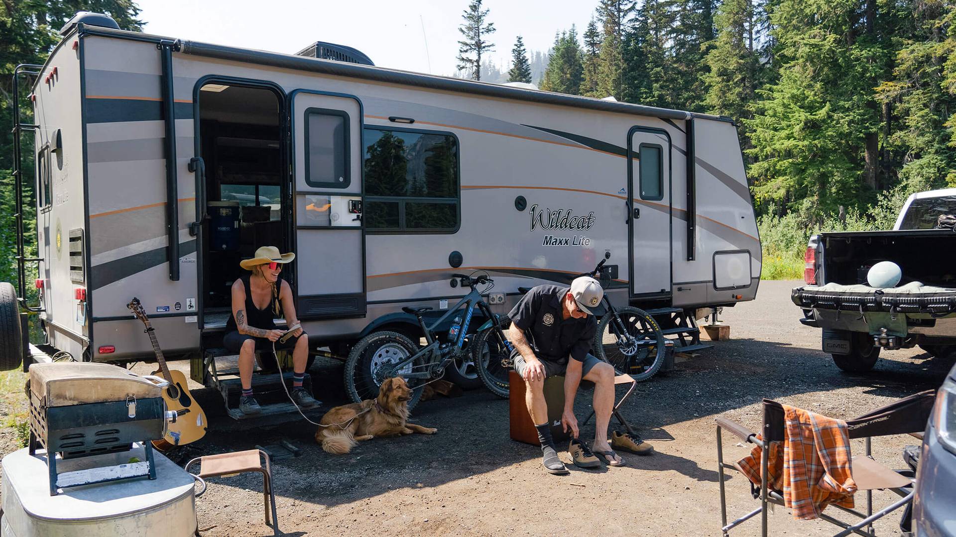 overnight rv campers