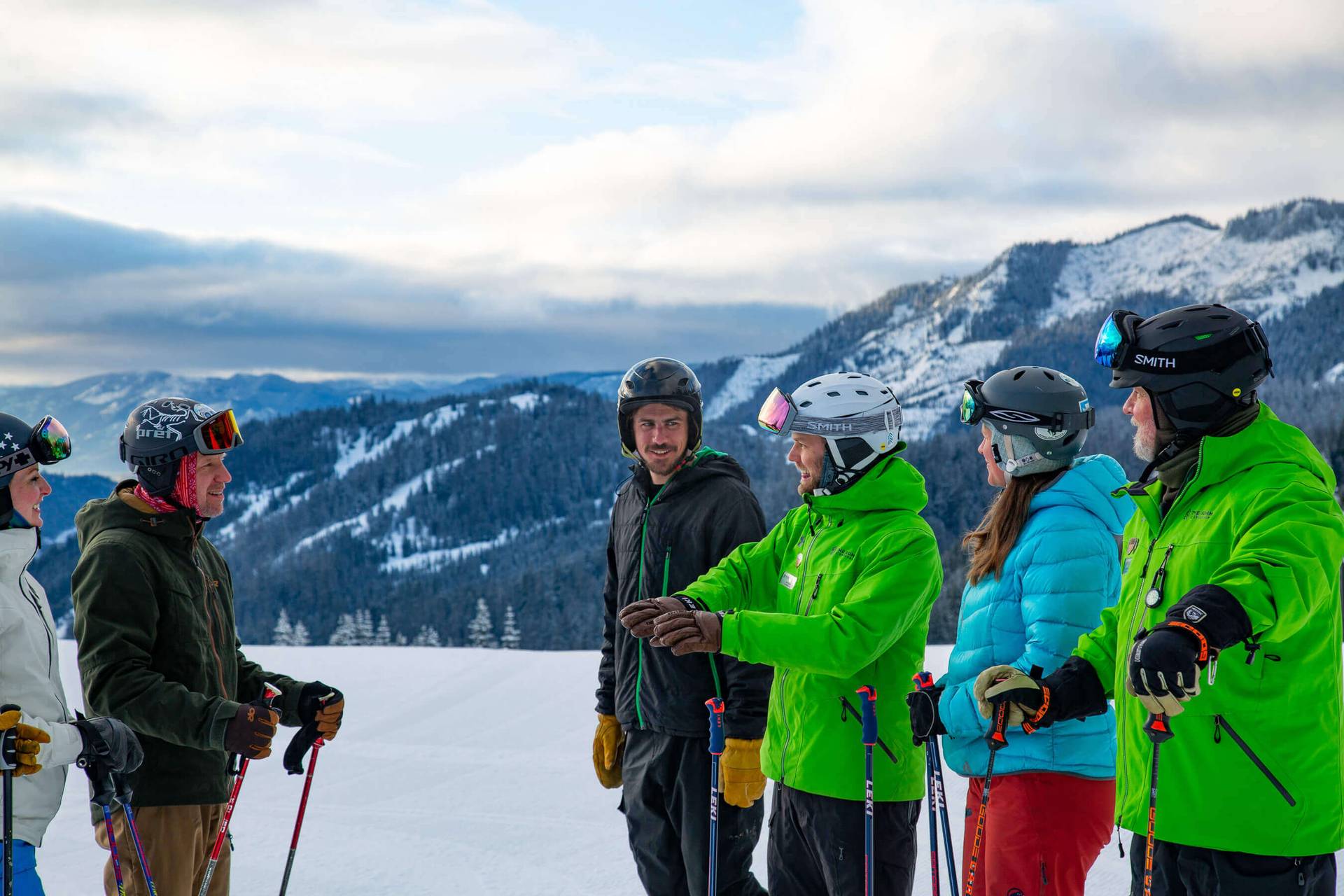 group of adults in a lesson