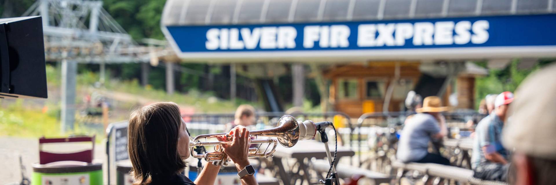 panda conspiracy trumpet player silver fir express