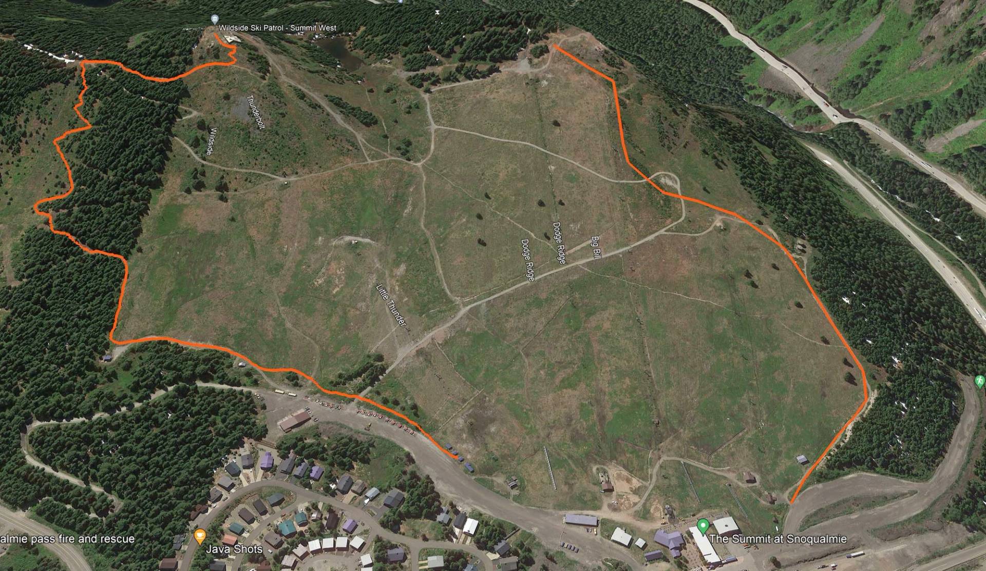 Summit West Uphill Travel Routes