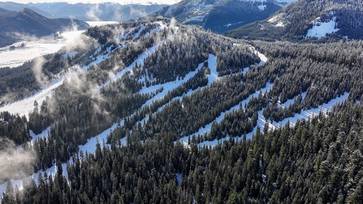 summit east drone view