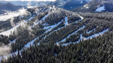 summit east drone view