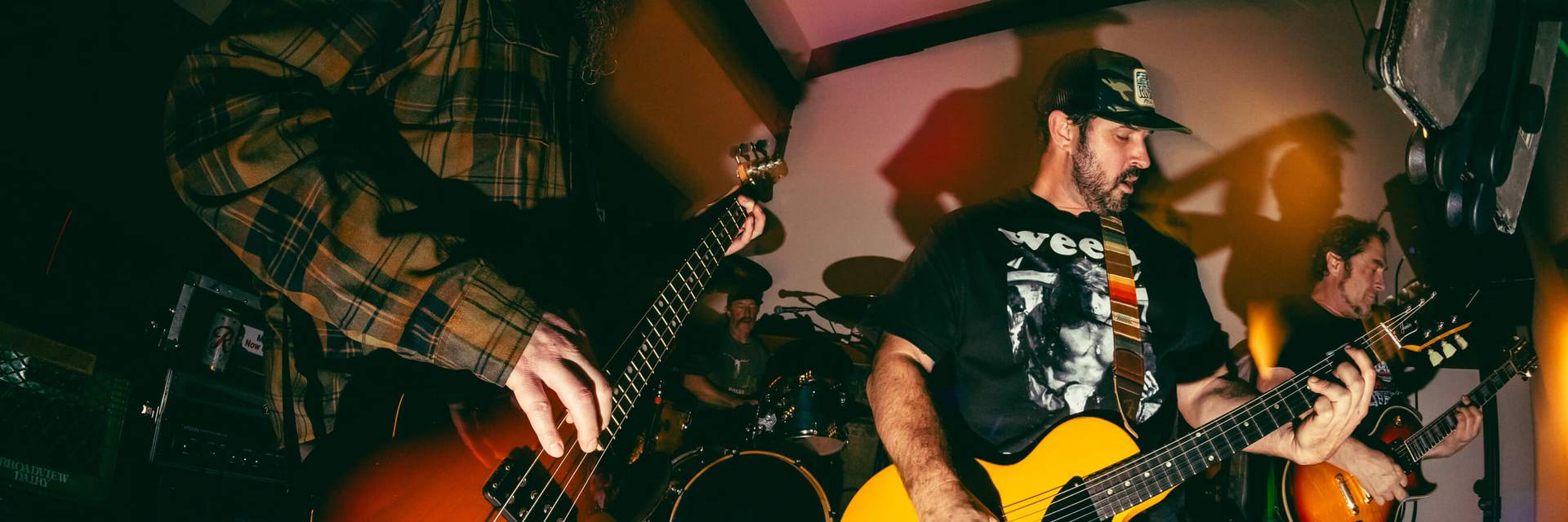 band playing in Denny Lodge