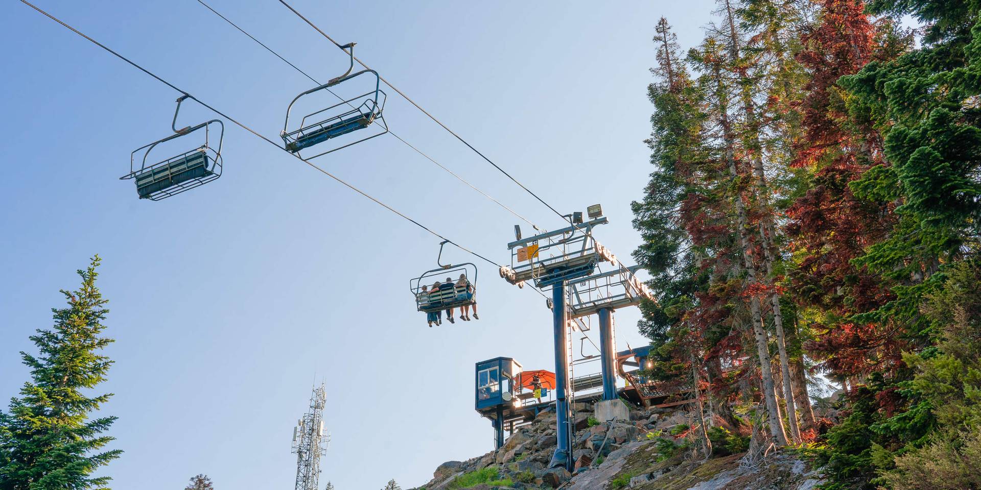 Scenic Chairlift Ride top shack