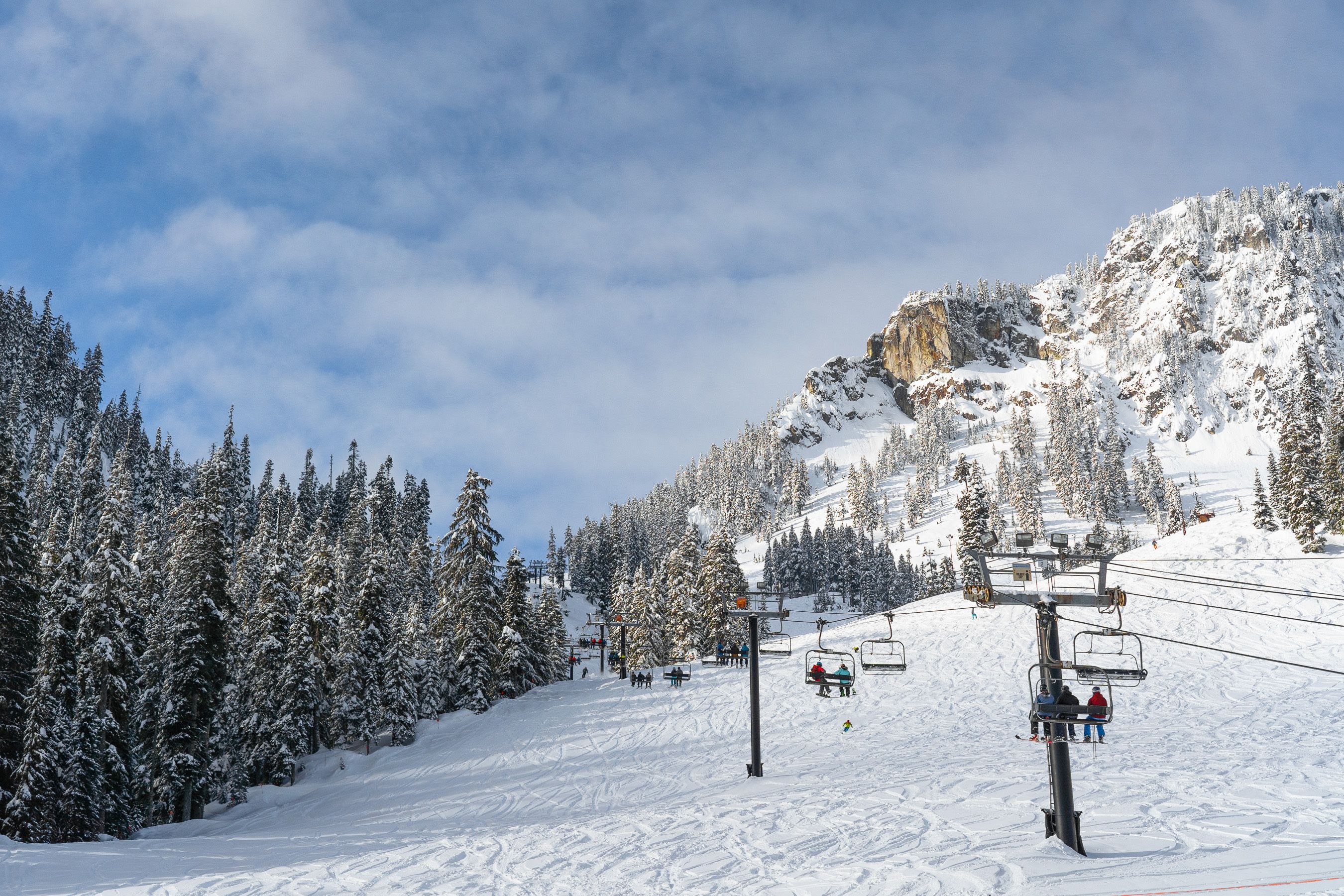 view of alpental lower mountain