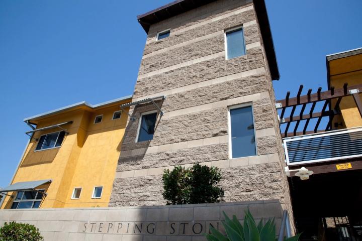 The Stepping Stone residential facility on Central Avenue