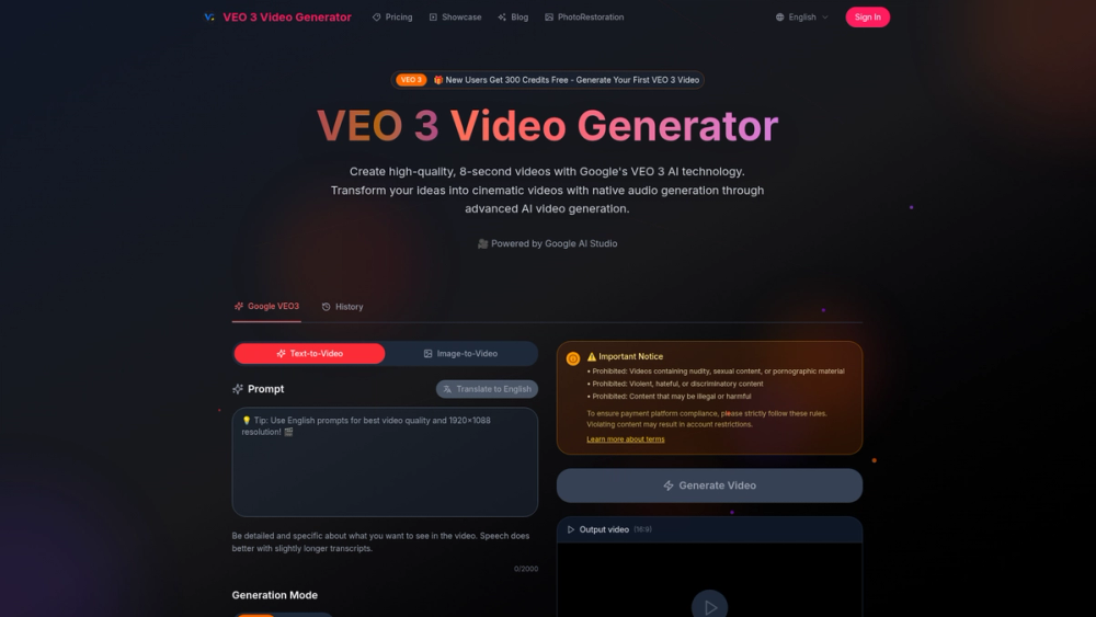 image of VEO 3 Video Generator
