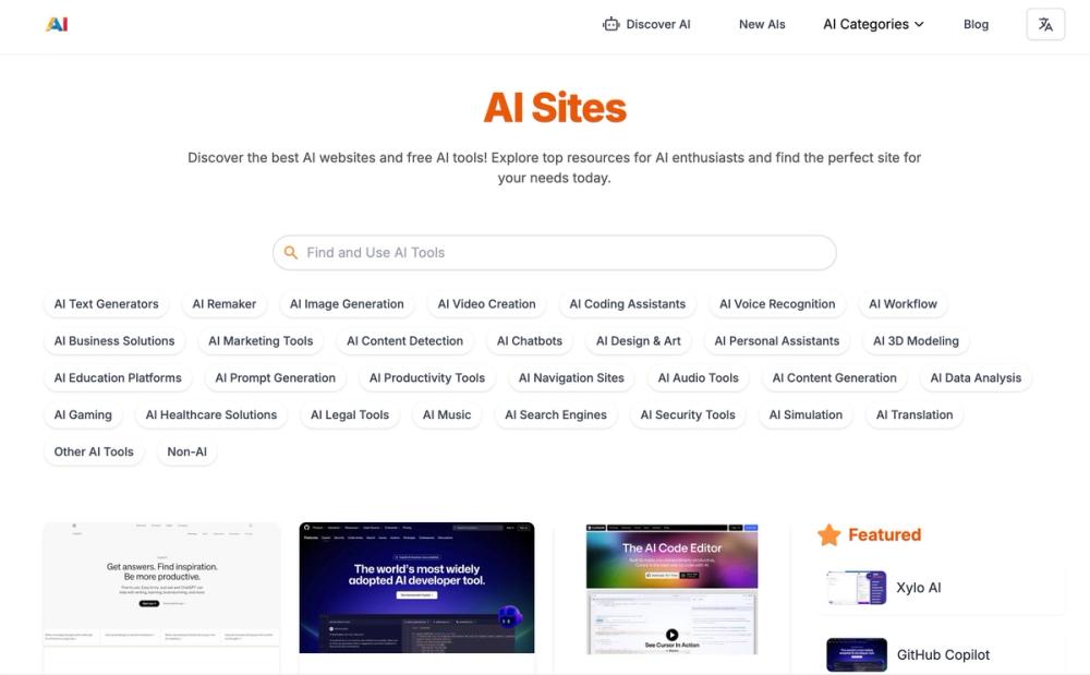 image of AI Sites