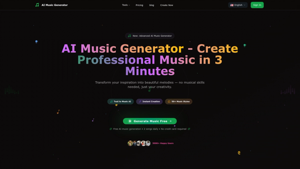 image of AI Music Generator