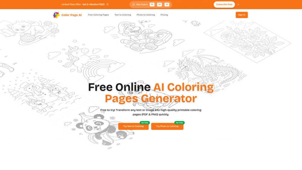 image of Color Page AI