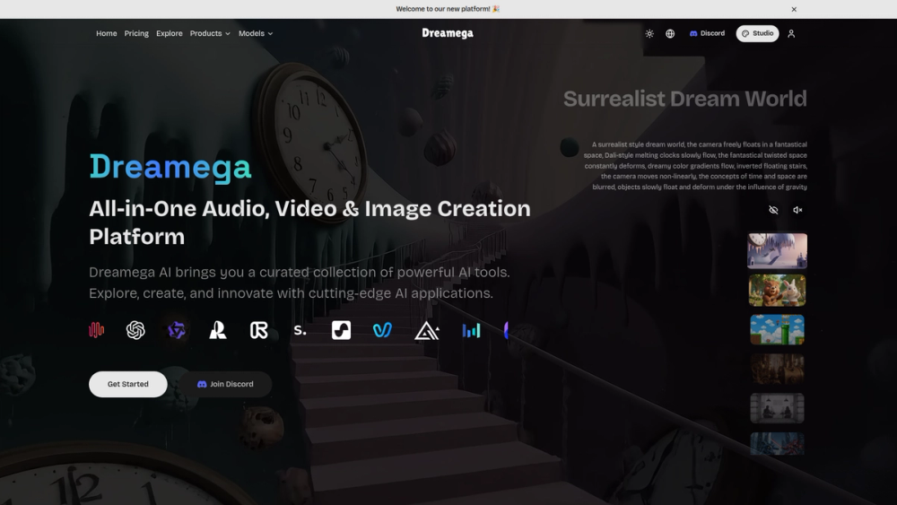 image of Dreamega.ai