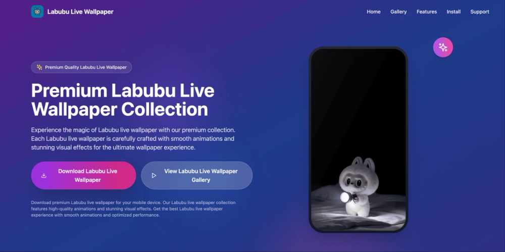 image of labubu live wallpaper