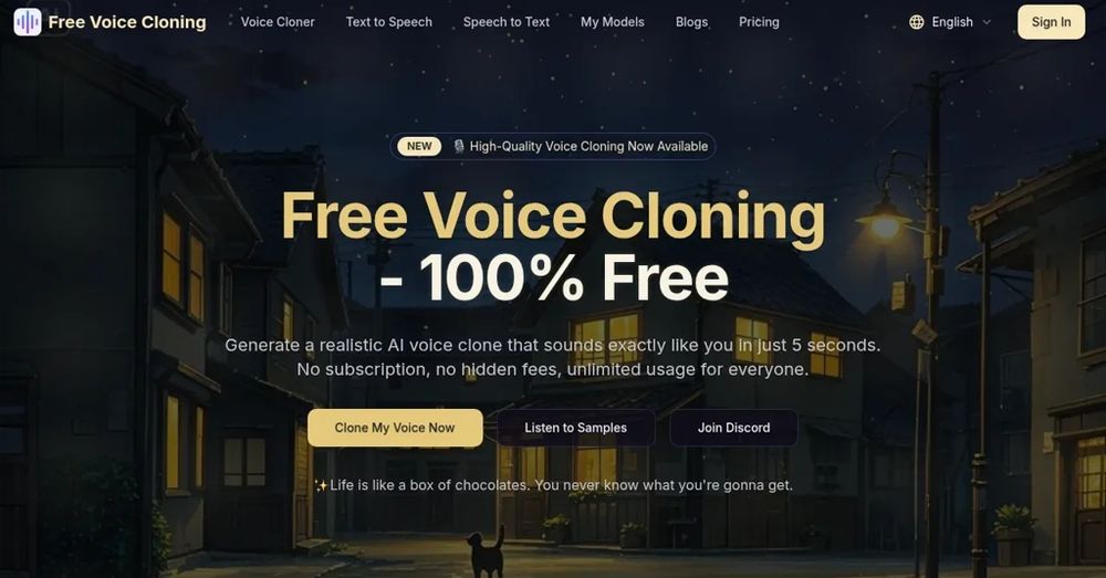 image of Free Voice Cloning