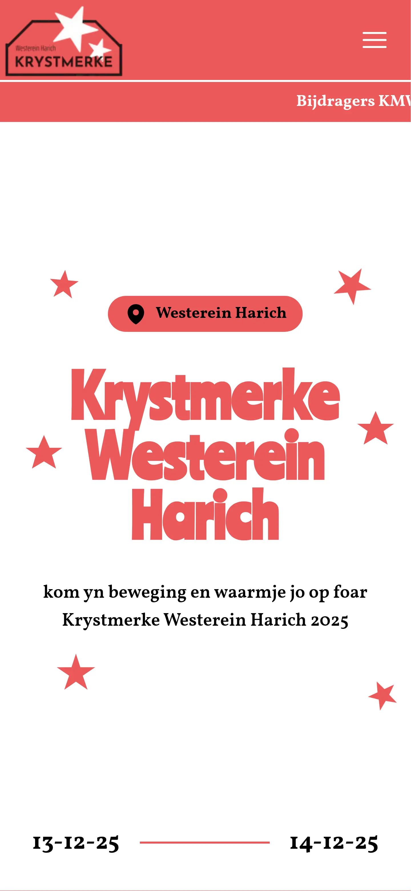 Krystmerke Westerein Harich