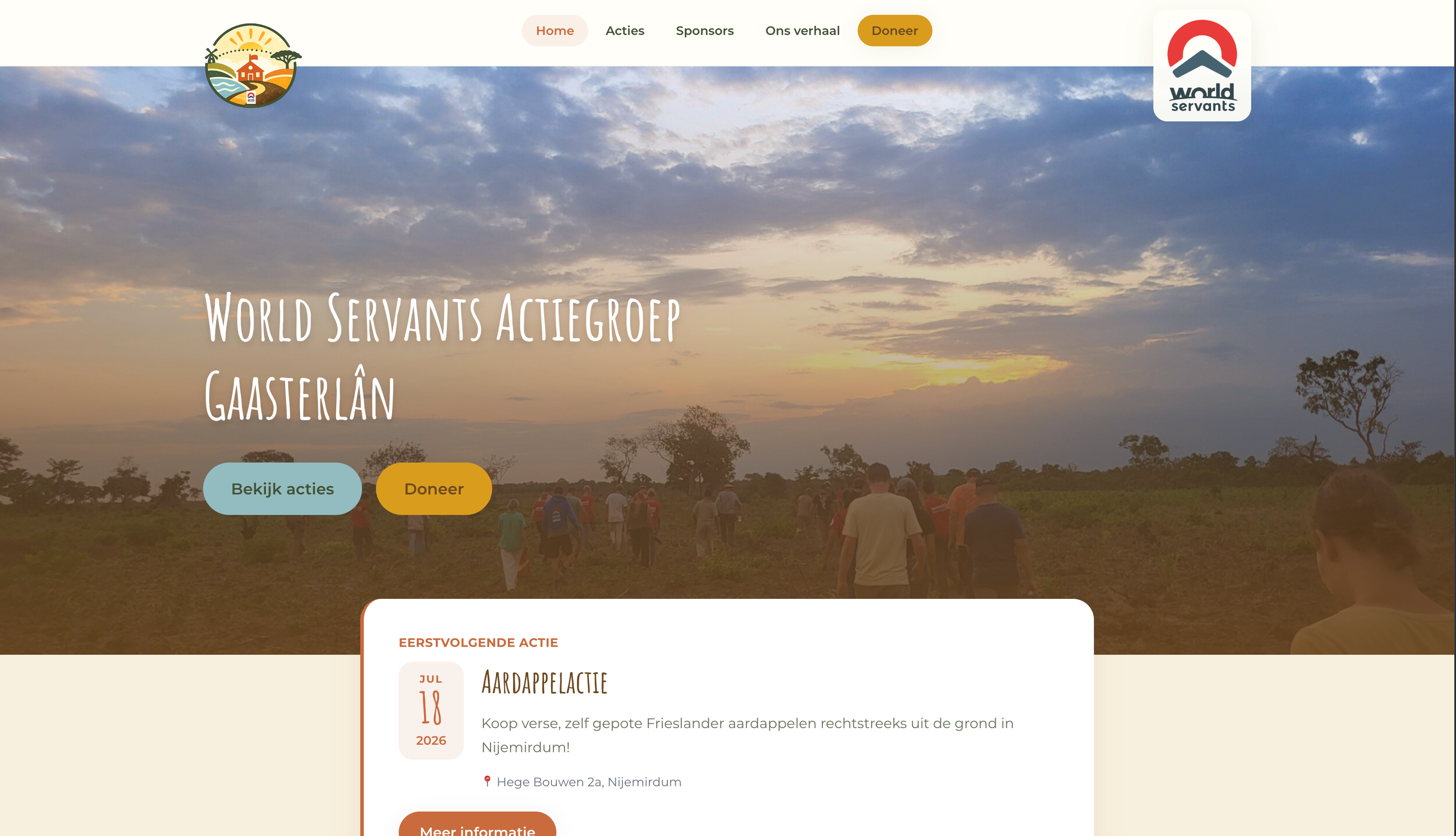 World Servants Actiegroep Gaasterlân