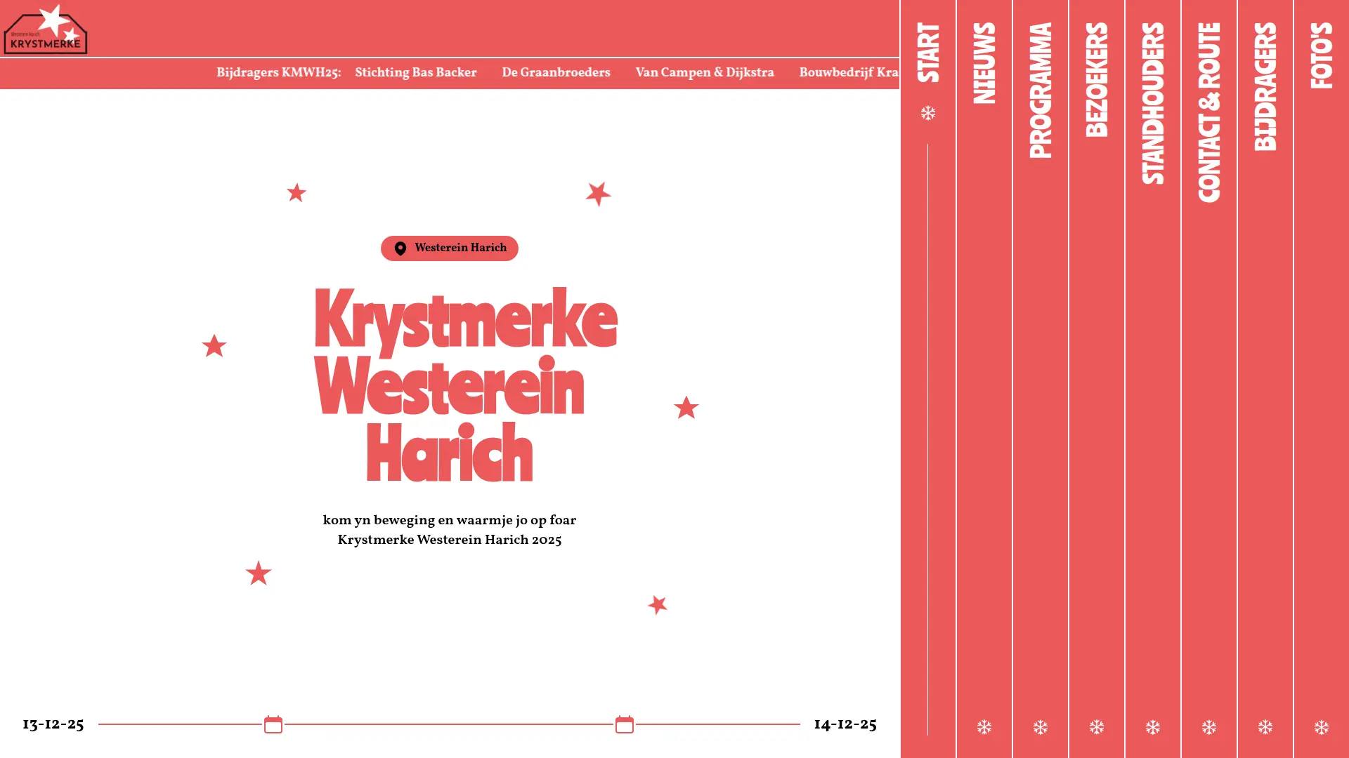 Krystmerke Westerein Harich