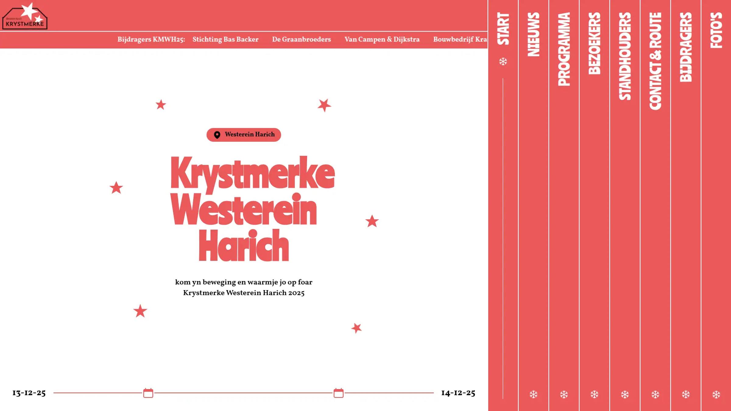 Krystmerke Westerein Harich