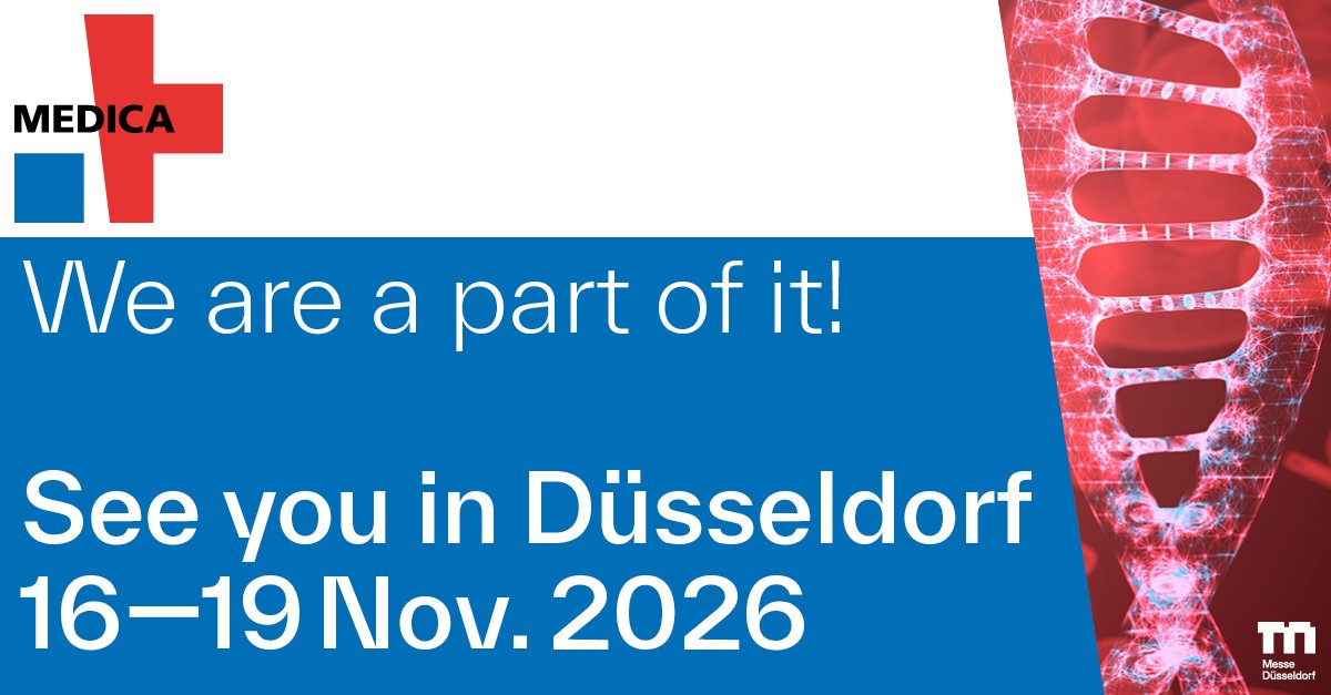 Meet us at MEDICA 2026