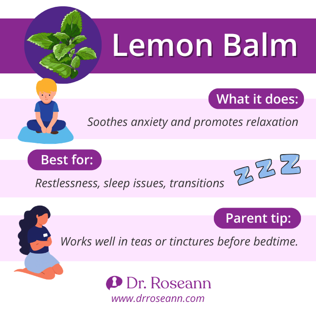 Lemon Balm infographic
