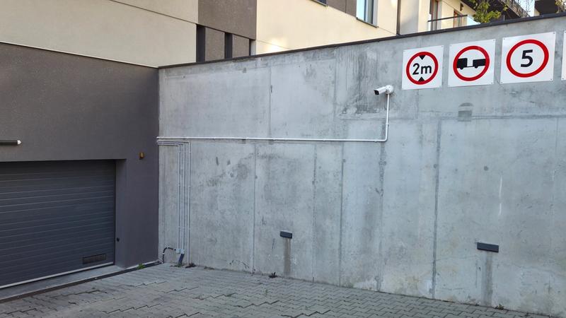 System monitoringu i kontroli dostępu przy wjeździe do garażu podziemnego osiedla mieszkalnego, Instalacja systemów bezpieczeństwa Łódź