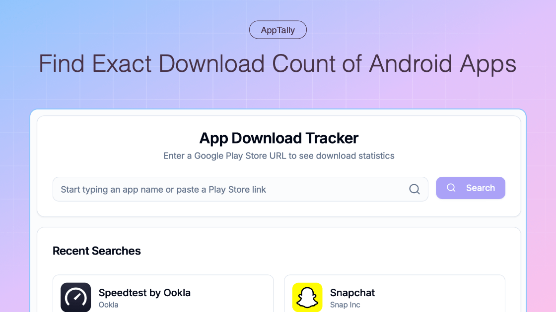 Check exact download count of play store apps