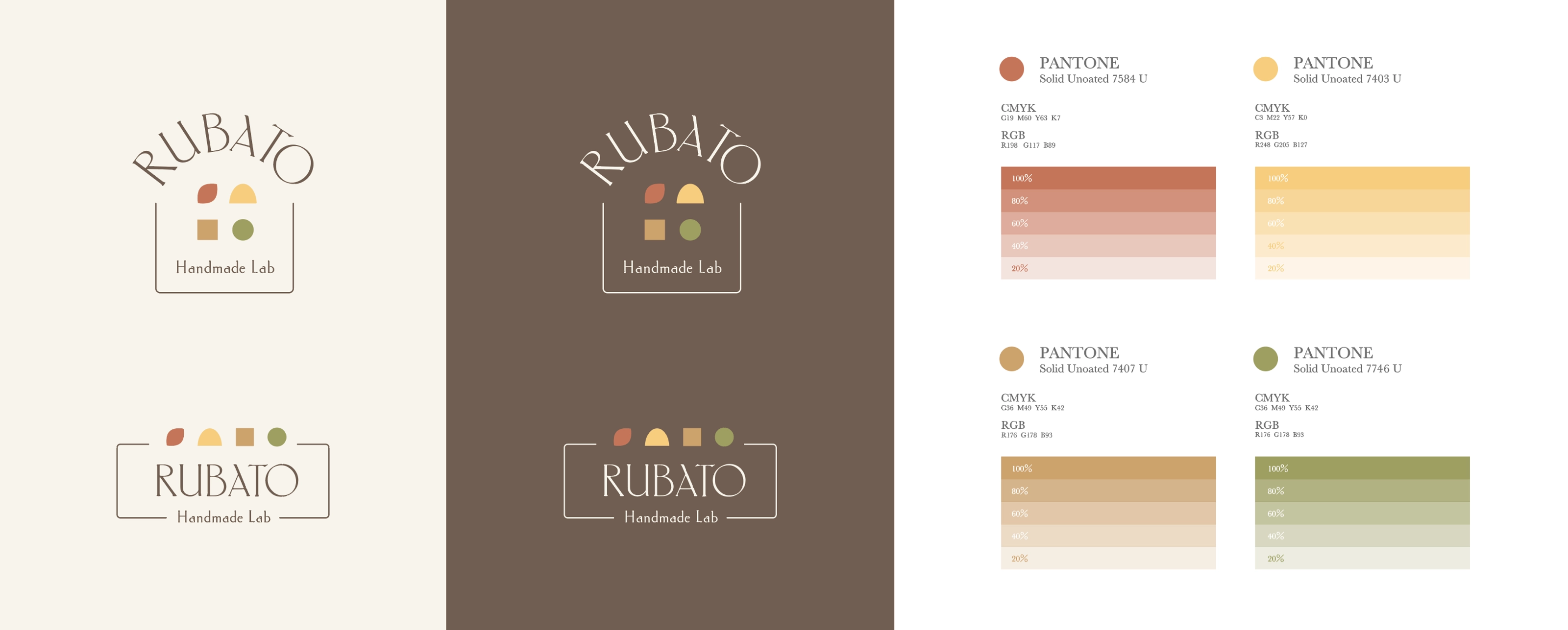 RUBATO HANDMADE LAB - 視覺識別＆禮盒包裝
