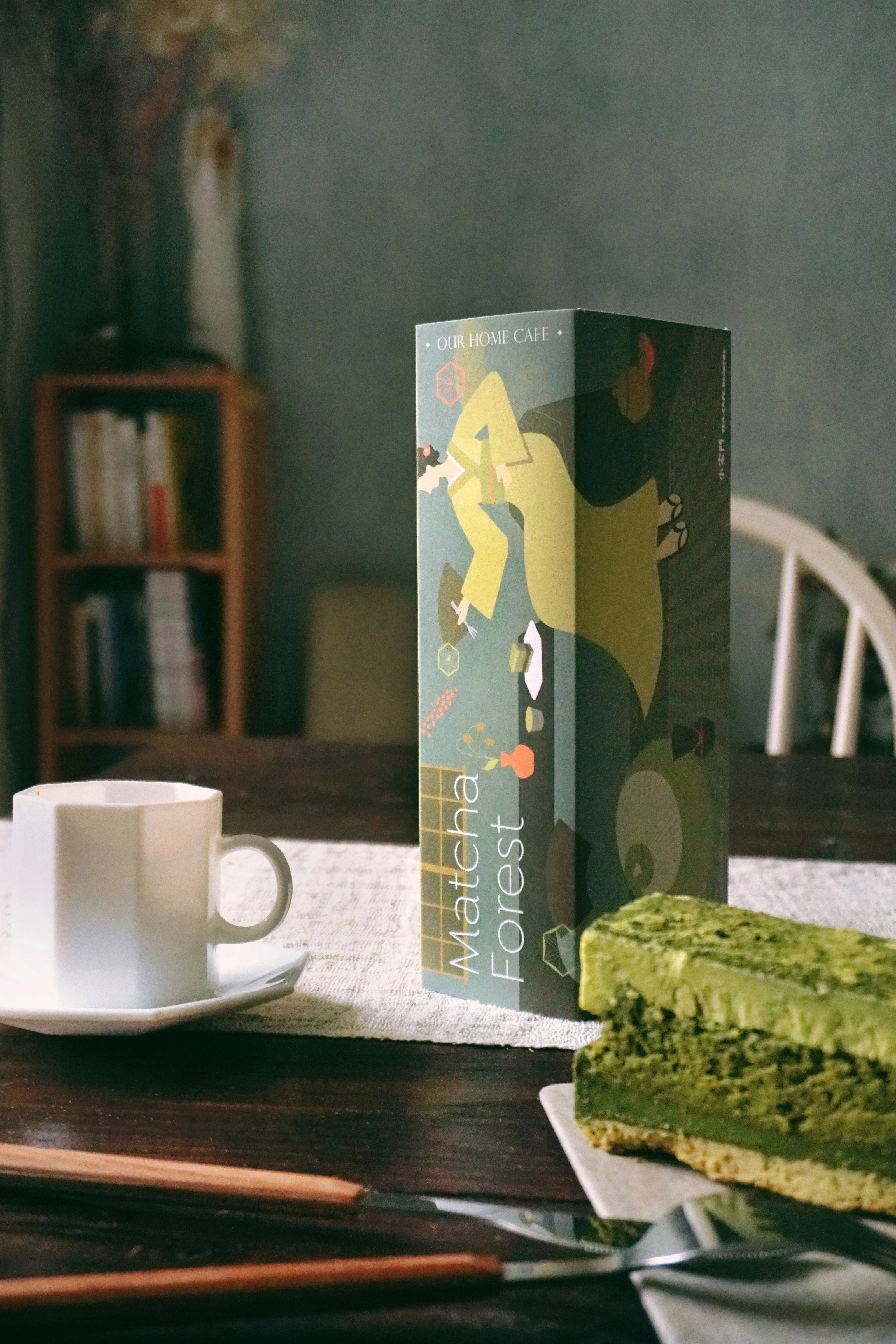 小宅門咖啡－ Matcha Forest & Not Tiramisu 蛋糕包裝