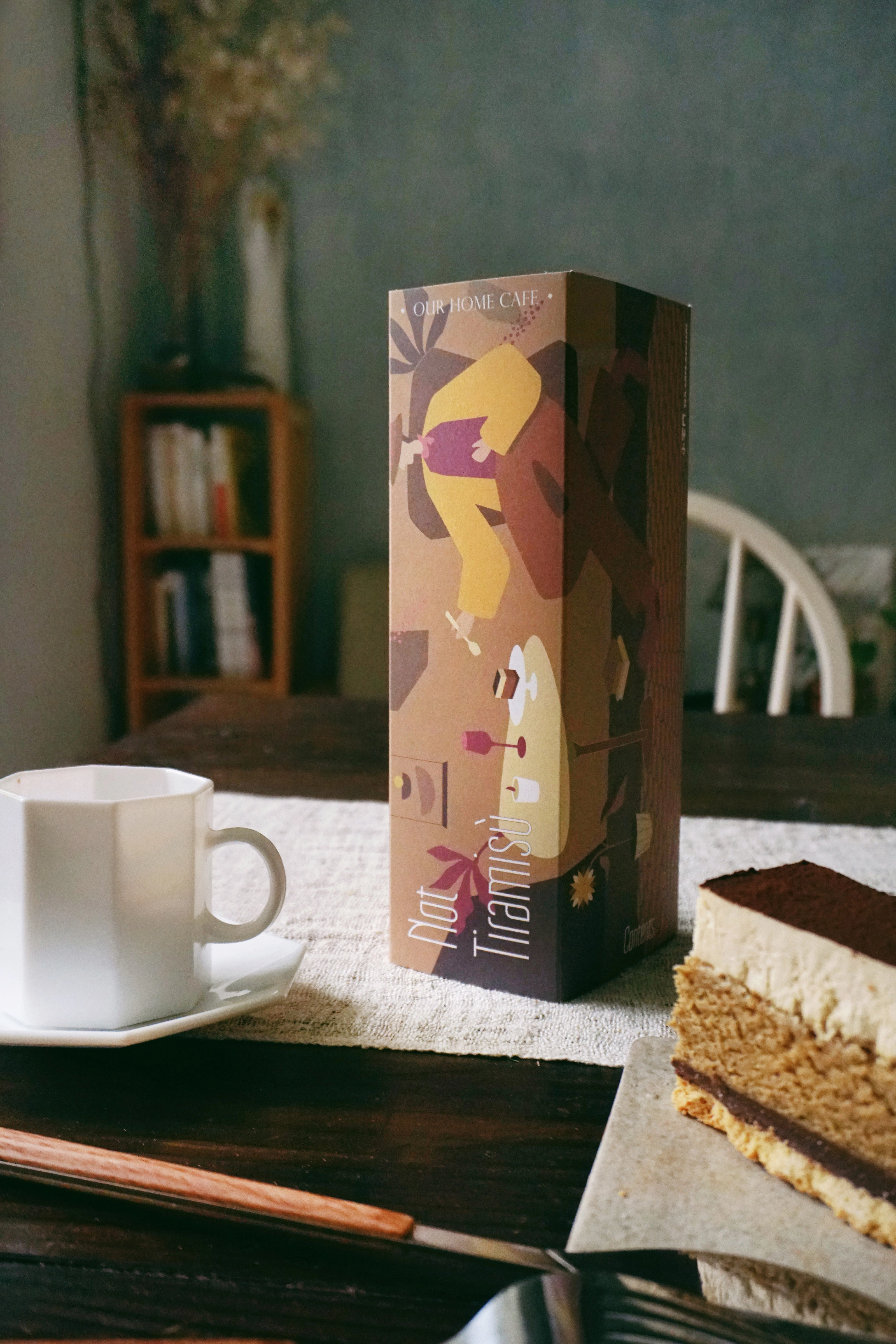 小宅門咖啡－ Matcha Forest & Not Tiramisu 蛋糕包裝