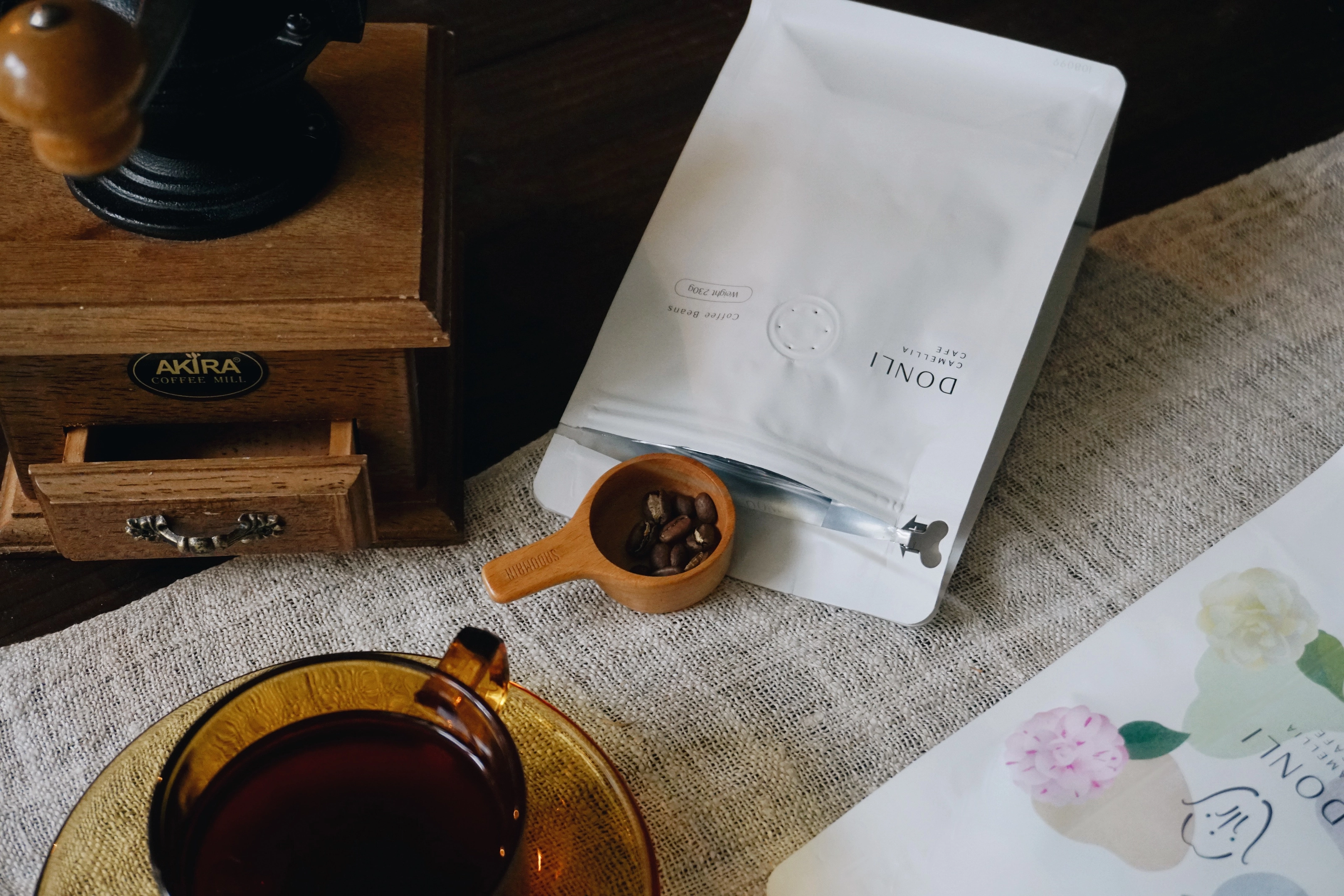 東麗茶花咖啡Donli Camellia Cafe－視覺識別＆包裝設計