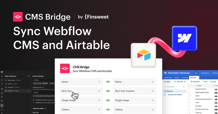 Aperçu CMS Bridge by Finsweet