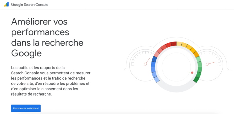 Aperçu Google Search Console