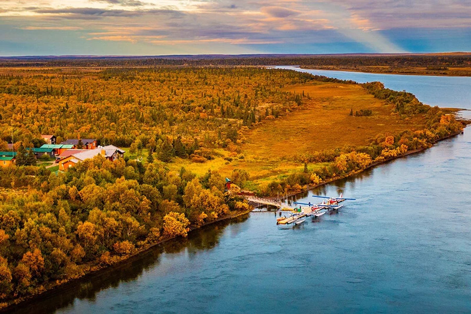 Golden | Top Alaska Resort Photographer — Resort Video + Photography | Buffalo Media Group | Drone Services