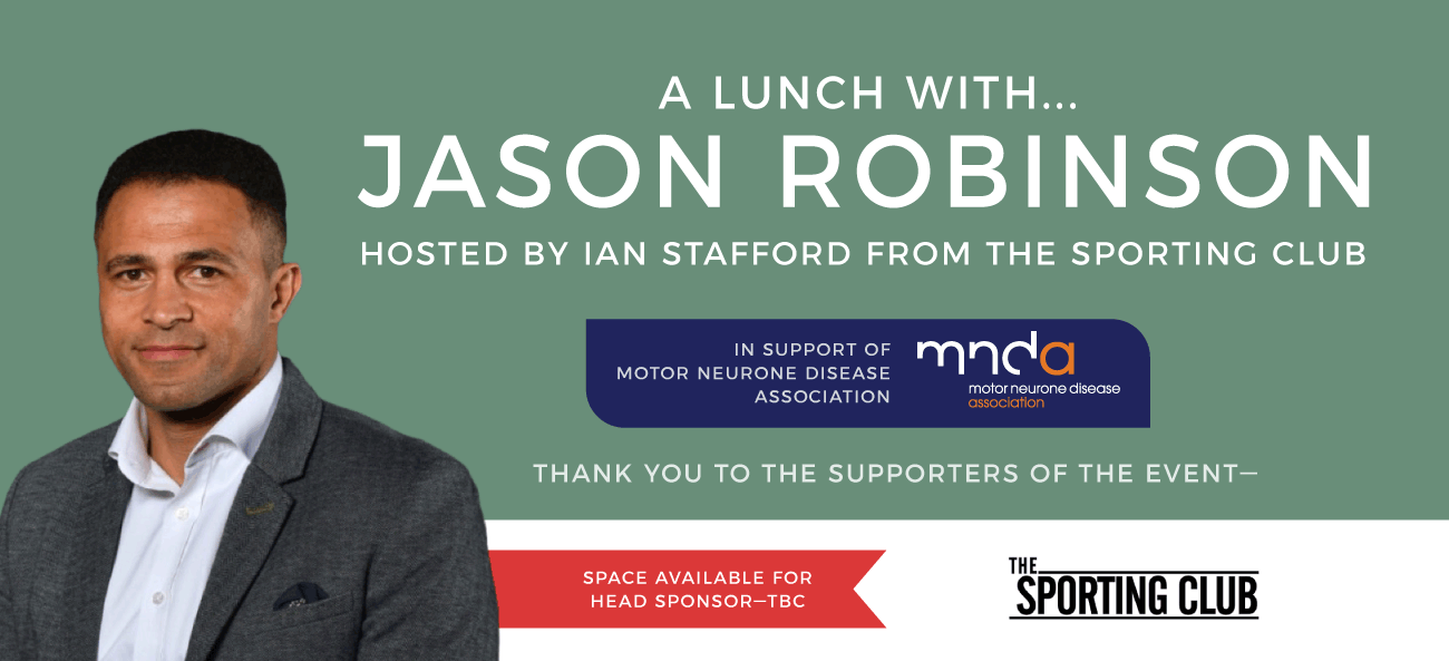 A Lunch With Jason Robinson 