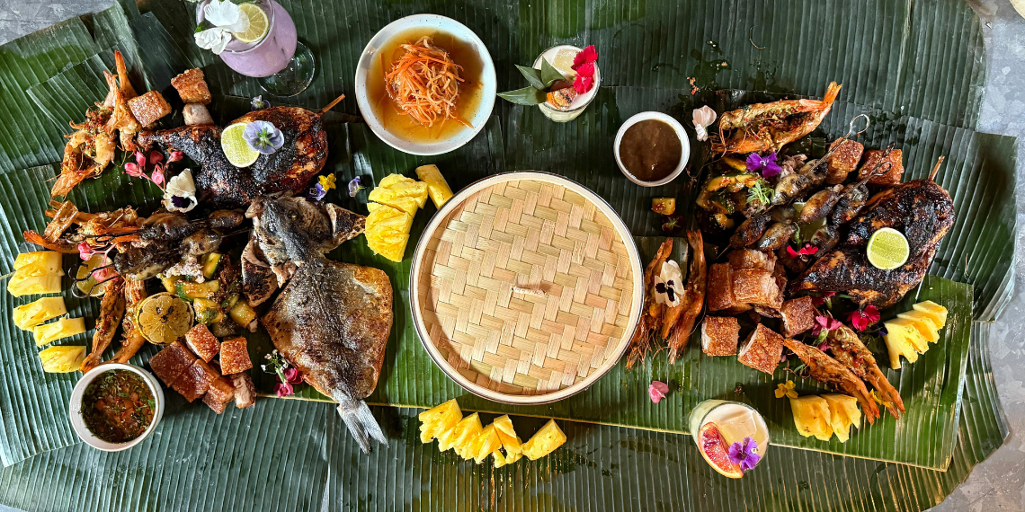Filipino Boodle Fight Feast