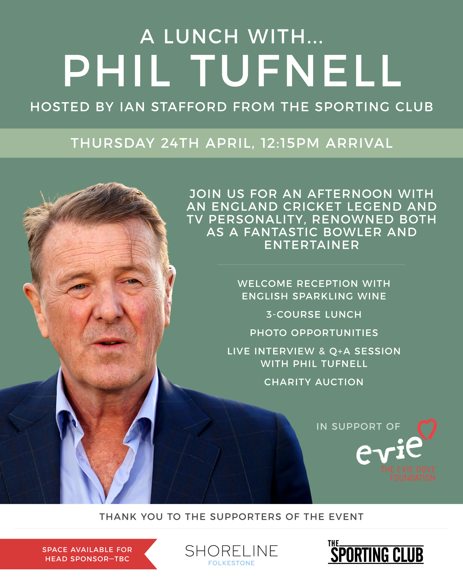 Ticket Sales Go Live Today!