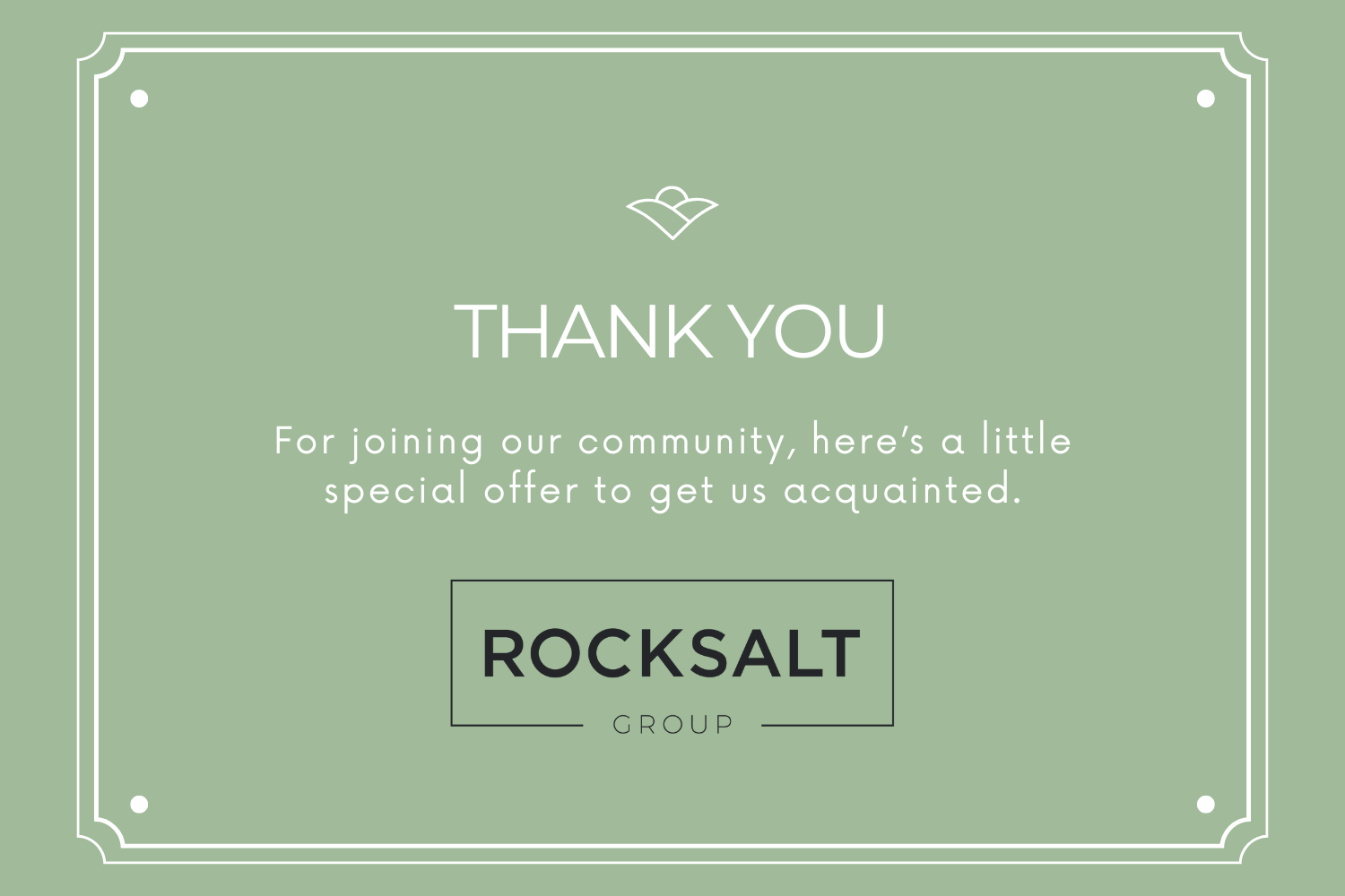 Thanks for joining us!