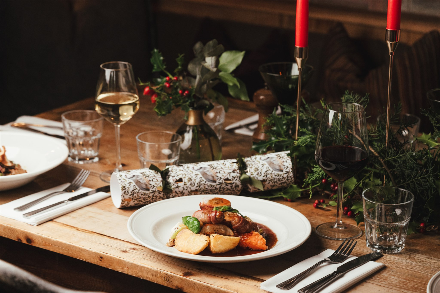 Festive Feasting at     The Duke William