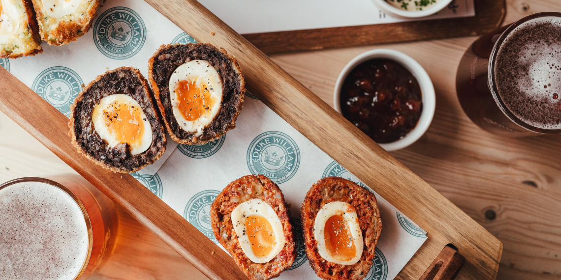Trio of Scotch Eggs