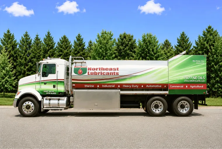 Amthor lube liner truck