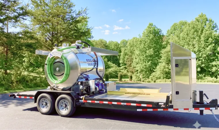 Amthor Portable Toilet Trailer