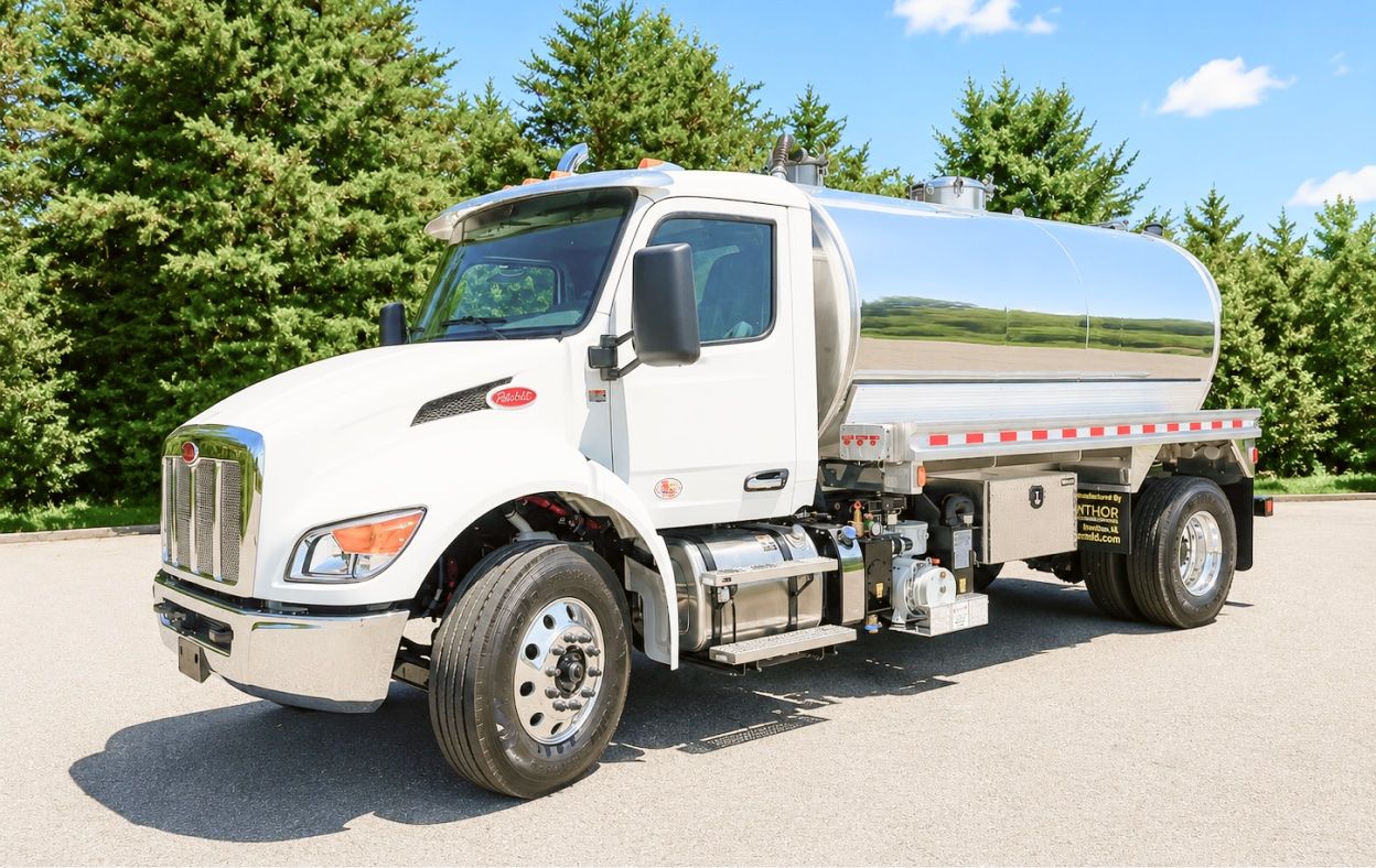 Amthor non-code vacuum tanker truck