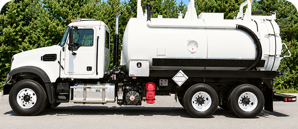 Vacuum GOVDEF tanker truck