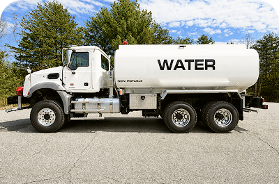 Amthor non-potable water tanker truck